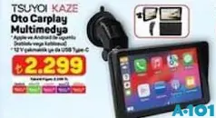 TSUYOİ KAZE OTO CARPLAY MULTİMEDYA indirimli fiyat TSUYOİ KAZE OTO CARPLAY MULTİMEDYA fiyat ve kampanya bilgisi